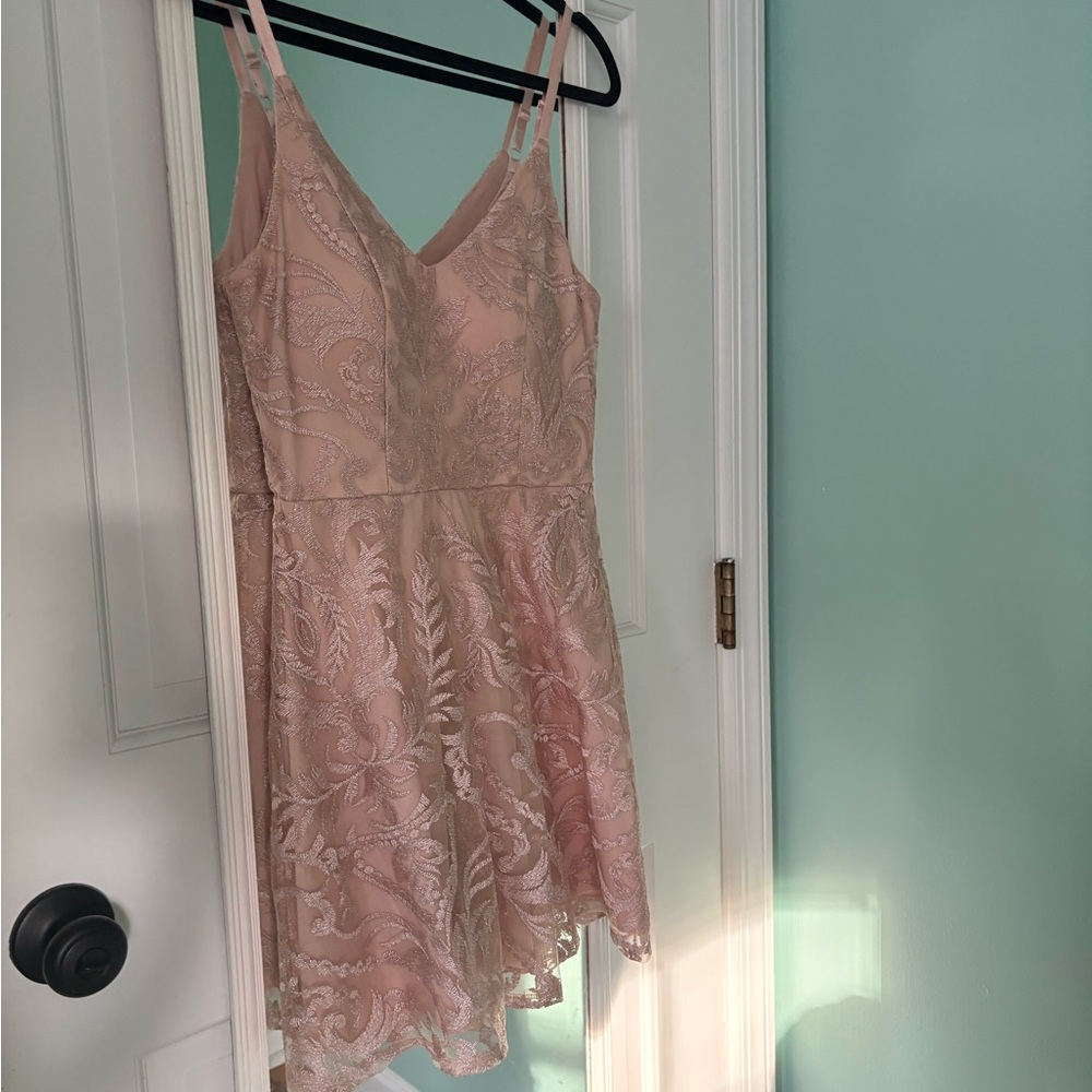 Xtraordinary Pink Mini Dress